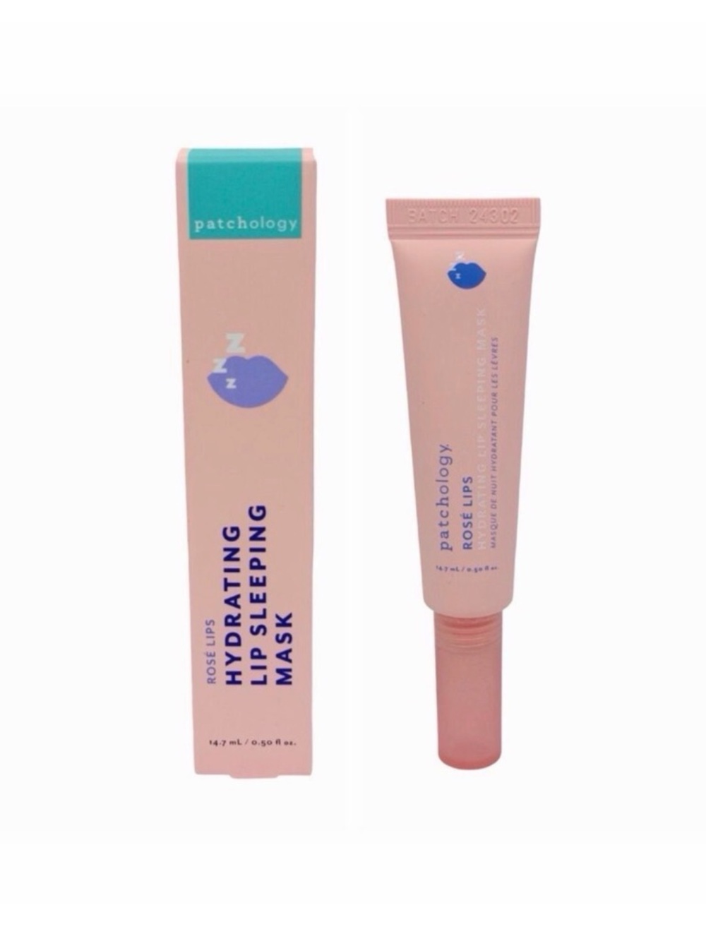 Patchology Rosé Lips Hydrating Lip Sleeping Mask - 14.7 ml / 0.50 fl oz